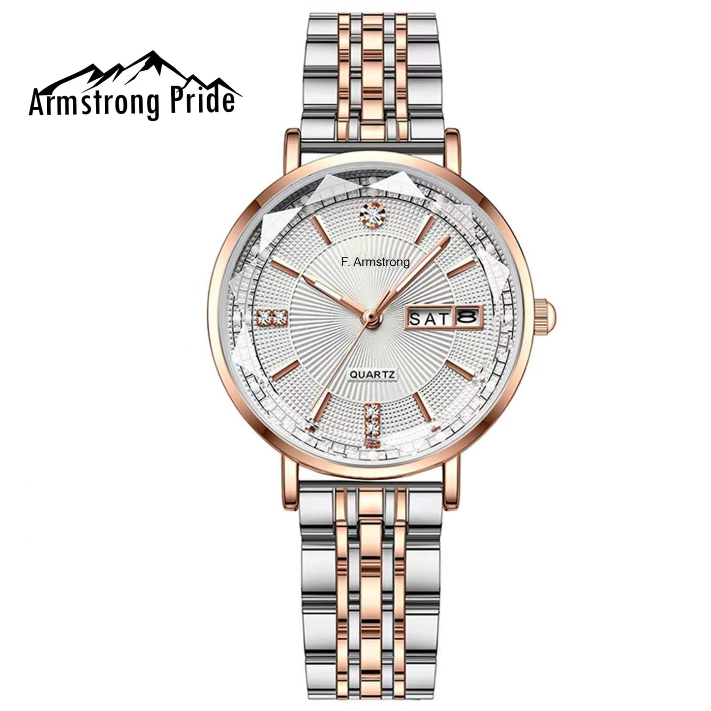 Luxury Casual Fashion Women Watch Stainless Steel