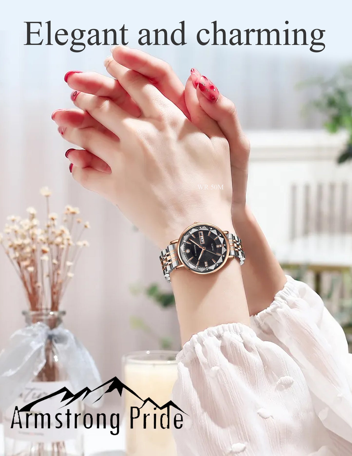 Luxury Casual Fashion Women Watch Stainless Steel